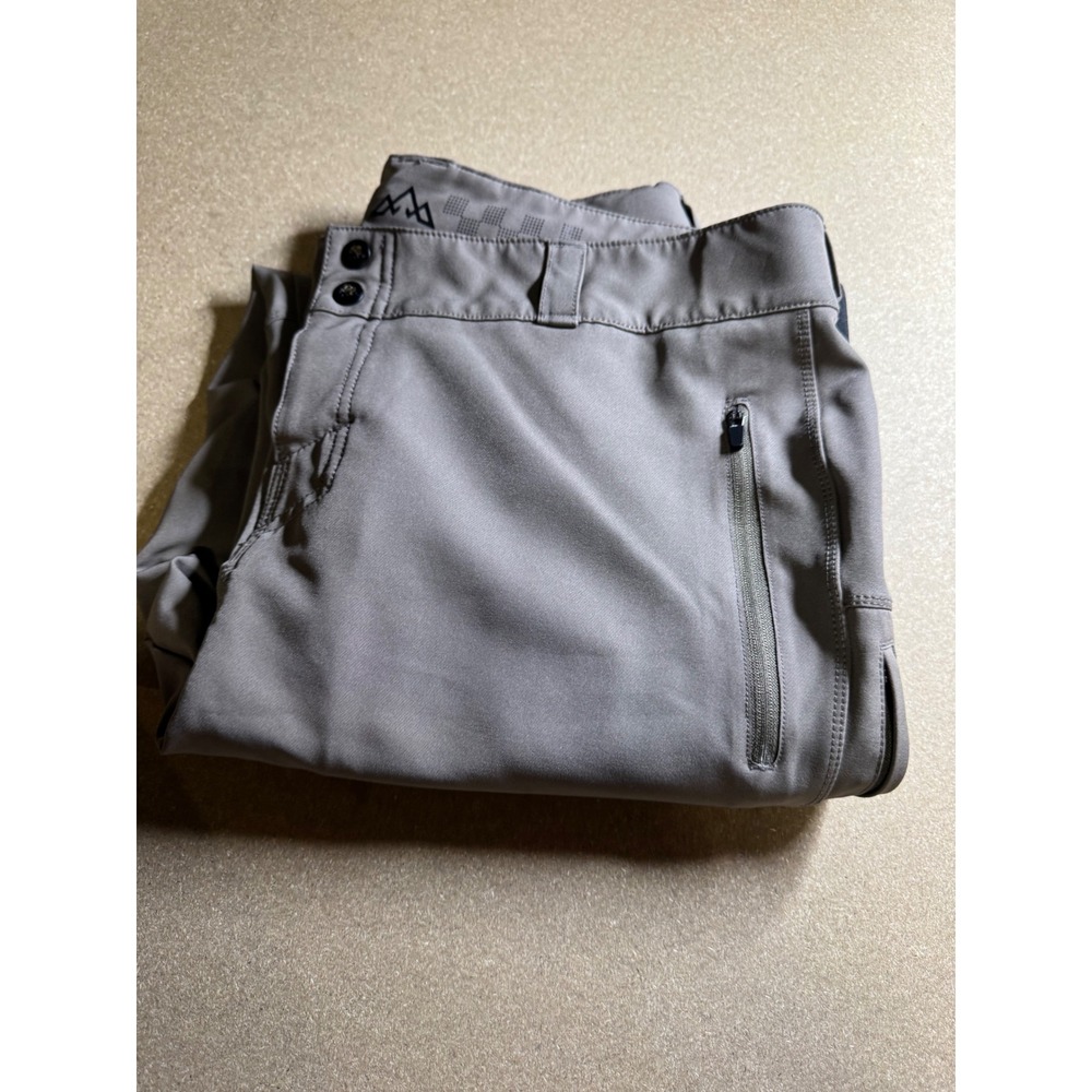 Tasco MTB Scout Mountain Bike Pants Mens 36 Tan Gray Cycling Joggers 4022